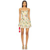 High quality Camisole Printed Sexy Elegant Backless Sleeveless Woman's Mini Dress