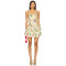 High quality Camisole Printed Sexy Elegant Backless Sleeveless Woman's Mini Dress