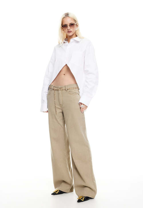 Customized Elegant Crop top Fashionable Exquisite Chic 2025 New Fashion Woman's Blouses