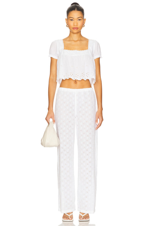 Oversized Feminine Square neckline Lace trims Elegant  Casual Comfortable Woman's Blouses