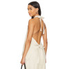 Hot sale Halter V neckline Backless Sleeveless Casual Comfortable High quality Woman's Blouses