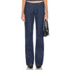 High end Chic Fashionable Stylish Exquisite Vertical stripe pattern China Manufacturer Woman's Pants