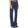 High end Chic Fashionable Stylish Exquisite Vertical stripe pattern China Manufacturer Woman's Pants