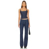 High end Chic Fashionable Stylish Exquisite Vertical stripe pattern China Manufacturer Woman's Pants