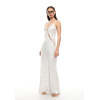 Adjustable straps High quality Cut out Sexy Feminine Backless Allure Woman's Maxi Dress