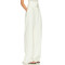 New fashion Customized Lightweight Belt trims Wide straight leg High quality Woman's Pants