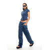 Exquisite Formal Short sleeve Denim Versatile Fashionable High quality Woman's Blouses