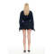 Formal High neckline Denim Oversized Exquisite Delicate Stylish High quality Woman's Coats