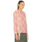 Lightweight Casual Flowy Elegant Deep V neckline Checkered pattern Refined Woman's Blouses