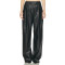 New style Customized Leather Edgy Fashionable Stylish High waisted Flowy Woman's Pants