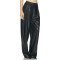 New style Customized Leather Edgy Fashionable Stylish High waisted Flowy Woman's Pants