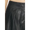 New style Customized Leather Edgy Fashionable Stylish High waisted Flowy Woman's Pants