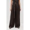 Removable belt High waisted Oversized Flowy Elegant Casual Comfortable Woman's Pants