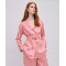 Pajama style V neckline Stylish Elegant Casual Comfortable Woman's Striped Shirt Blazer