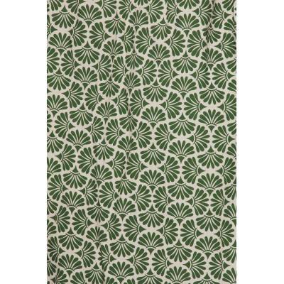 Spaghetti strap Fan shaped pattern Smocked bodice Simple Backless Woman's Midi Dress