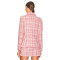 Preppy style Checkered pattern Fashionable Charming Lovely Cute Exquisite Woman's Blazer