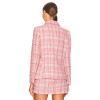 Preppy style Checkered pattern Fashionable Charming Lovely Cute Exquisite Woman's Blazer