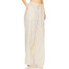 Luxurious Wide leg trousers High end Elegant Exquisite Stripe High quality Woman's Pants