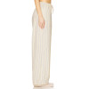Luxurious Wide leg trousers High end Elegant Exquisite Stripe High quality Woman's Pants