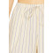 Luxurious Wide leg trousers High end Elegant Exquisite Stripe High quality Woman's Pants