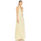 Halter V neckline Elegance Backless Flowing Fitted bodice Exquisite Woman's Maxi Dress
