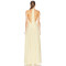Halter V neckline Elegance Backless Flowing Fitted bodice Exquisite Woman's Maxi Dress