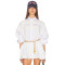 Casual Chic Lace trims Oversized classic collar Relaxed Comfortable Woman's Blouses