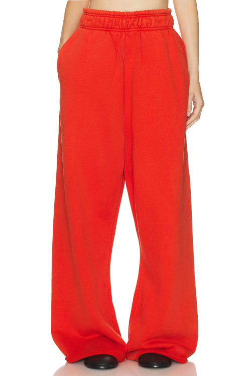 Soft High quality Hot sale Exquisite Fashionable Chic Rubber band belt Woman's Pants