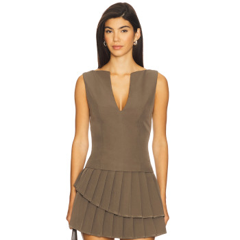 Charming Exquisite Chic Stylish Fashionable Plunging  Hot sale Form fitting High Woman's Mini Dress