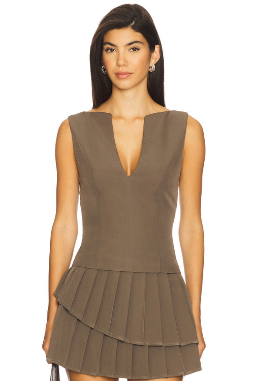 Charming Exquisite Chic Stylish Fashionable Plunging  Hot sale Form fitting High Woman's Mini Dress