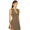 Charming Exquisite Chic Stylish Fashionable Plunging Hot sale Form fitting High Woman's Mini Dress