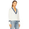 Elegance V neckline Charming Glamorous Exquisite Fashionable Eye catching Woman's Sweaters