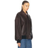 Classic collar Oversized Vintage Casual Leather texture Luxury Finish Woman's Jacket