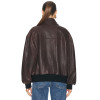 Classic collar Oversized Vintage Casual Leather texture Luxury Finish Woman's Jacket