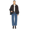 Classic collar Oversized Vintage Casual Leather texture Luxury Finish Woman's Jacket