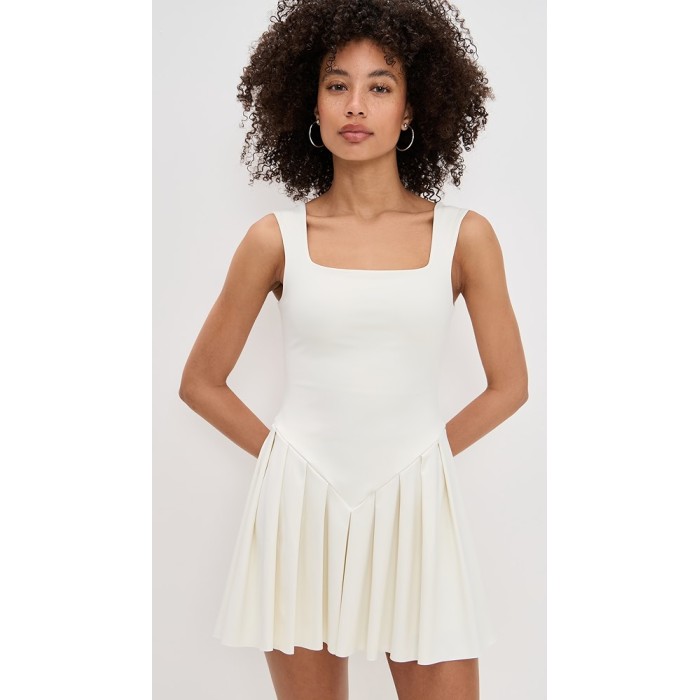Square neckline Sleeveless Elegance Casual Freedom Exquisite Charming Woman's Mini Dress
