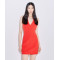 Halter V neckline Low back Sexy Exquisite High quality Hot sale Woman's Mini Dress