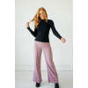 Oversized Gingham detail High quality Elegant Charming High waist Woman's Wide leg Pants