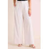 Wide leg Pinstripe Woven Elegant Flowy High waisted Stylish High quality Woman's Pants