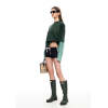 Oversized Drop shoulder Breathable Crew neck Relaxed Long sleeved layered Woman's Fashion Blouses