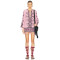 Long sleeve Casual Elegant Comfortable Classic V neckine Woman's Mini Shirt Dress
