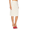 High waisted Polked dot Playful Elegant Charming Lovely Cute Woman's Pencil skirt