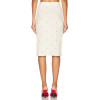 High waisted Polked dot Playful Elegant Charming Lovely Cute Woman's Pencil skirt