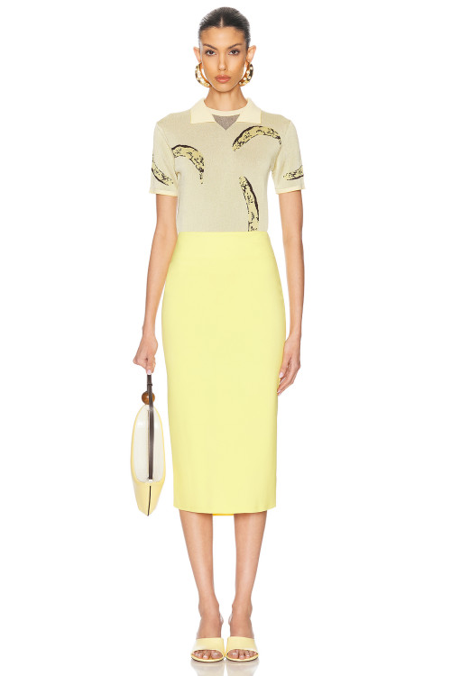 Vivid Lovely Charming High waisted Elegant 2025 New fashion Woman's Pencil skirt