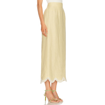 Customized Tassel details High waisted Back vent Elegant Hot sale Woman's Pencil Dress