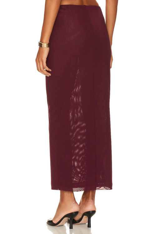 High waisted Elegant Sexy Exquisite Fashionable Transparency Woman's Pencil Dress