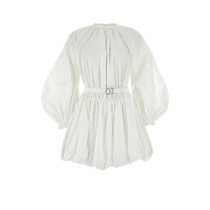 Colourful Puff Sleeveless Princess style Customized Size Belt trims Woman's Fashion garments