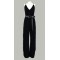 Alluring Delicate Eye catching Comfort V neckline Customized Casual Woman's Jumpsuit