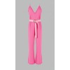 Alluring Delicate Eye catching Comfort V neckline Customized Casual Woman's Jumpsuit