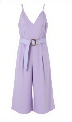 Alluring Delicate Eye catching Comfort V neckline Customized Casual Woman's Jumpsuit
